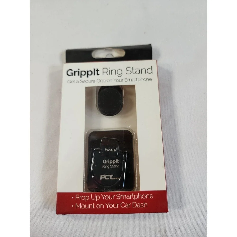 PCT Brand Gripp It Ring Stand Smartphone Car Dash Mount Prop Stand